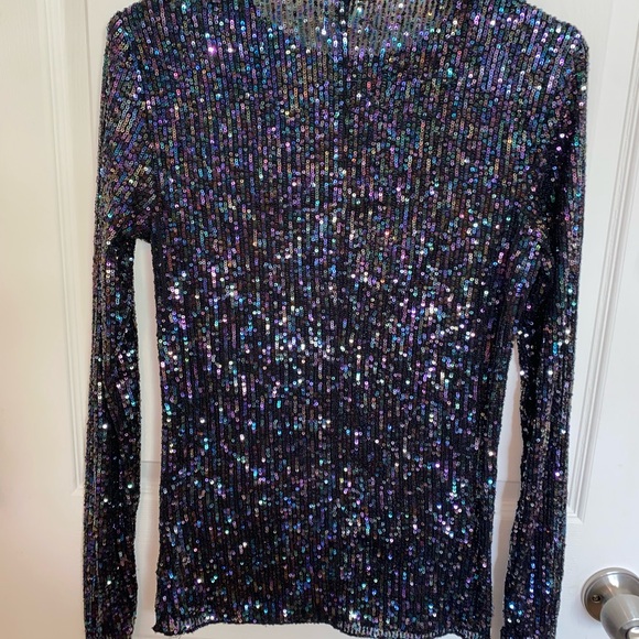 Free People Intimately Multicolored Sequined Top - Picture 3 of 3